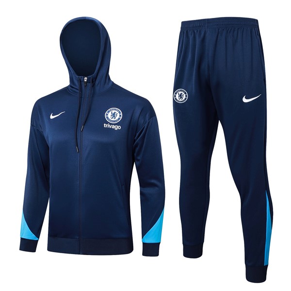 Chandal Con Capucha Chelsea 2024-25 Azul 3